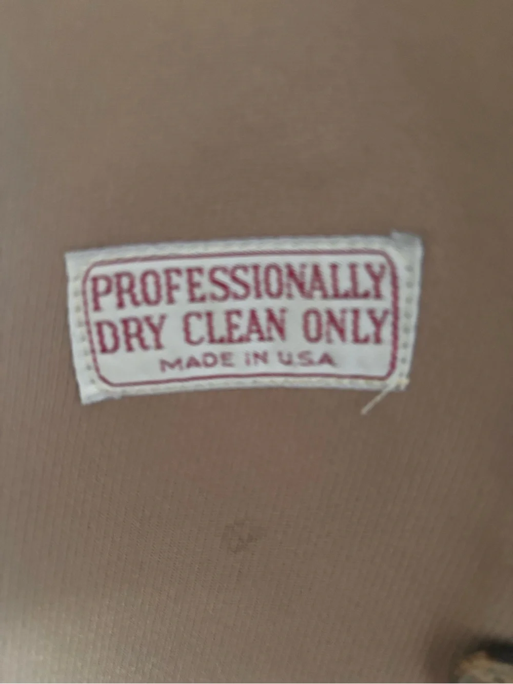 Vintage Mens BOTANY 500 Overcoat Trench Coat Khaki Tan Size 40 Reg Lined